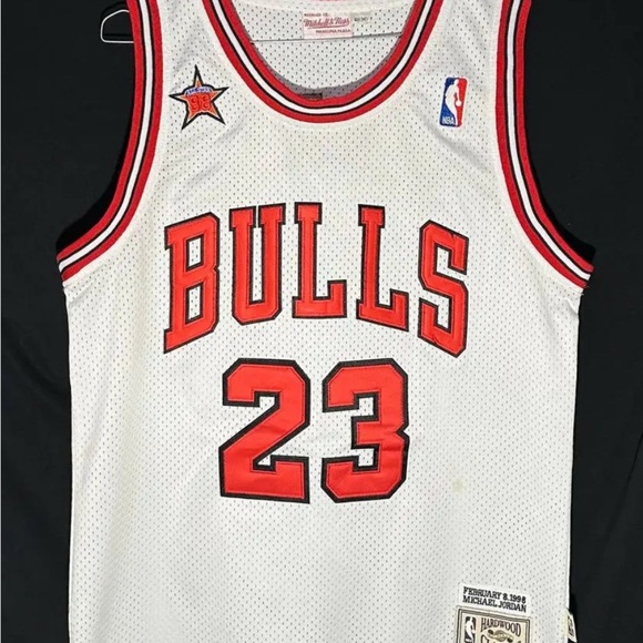 Mitchell & Ness Michael Jordan Chicago Bulls 97 All-Star Game Jersey Mens Size S - Picture 1 of 6